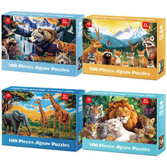 Jeacirio Black Bear Puzzle from Wild Animals set for focused play and bright visuals
