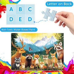 Jeacirio Lion Puzzle from Wild Animals set with high quality interlocking pieces