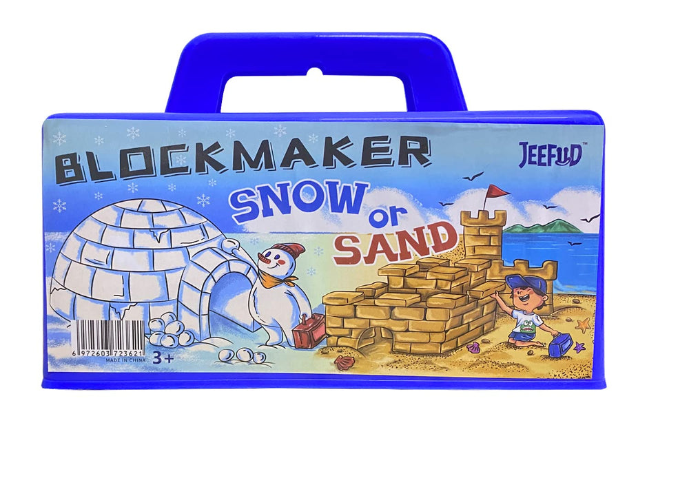 JEEFUD snow block formation enables sturdy brick construction from snow