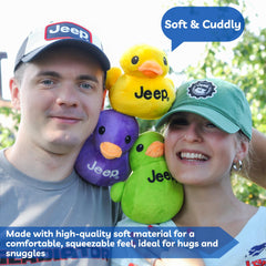 Jeep Text Logo Duck Plush gift-ready for Jeep lovers