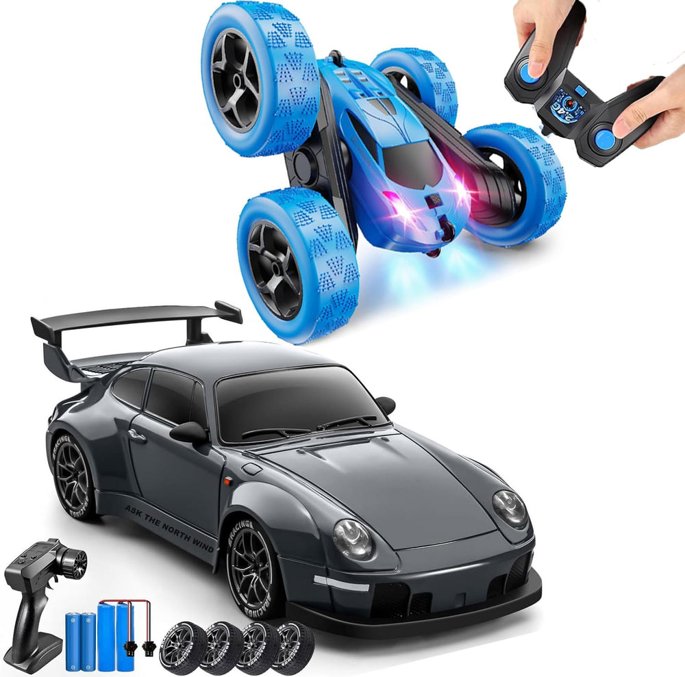 Jekarsy RC drift car front LED lights for night play
