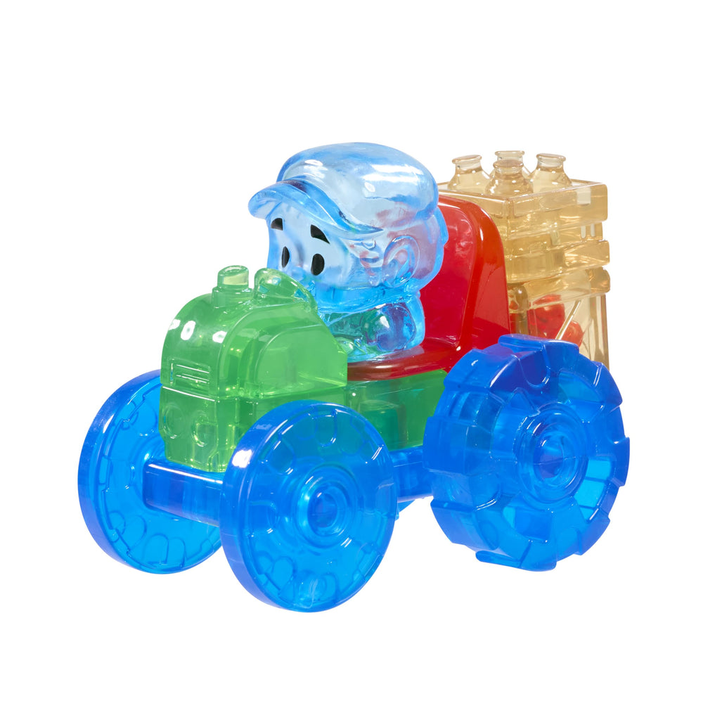 Jelly Blox Tractor Set tractor build showcasing colorful blocks and hands-on construction fun