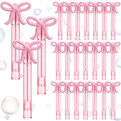JellyArch pink bow bubble wand with detachable topper for safe, shareable play