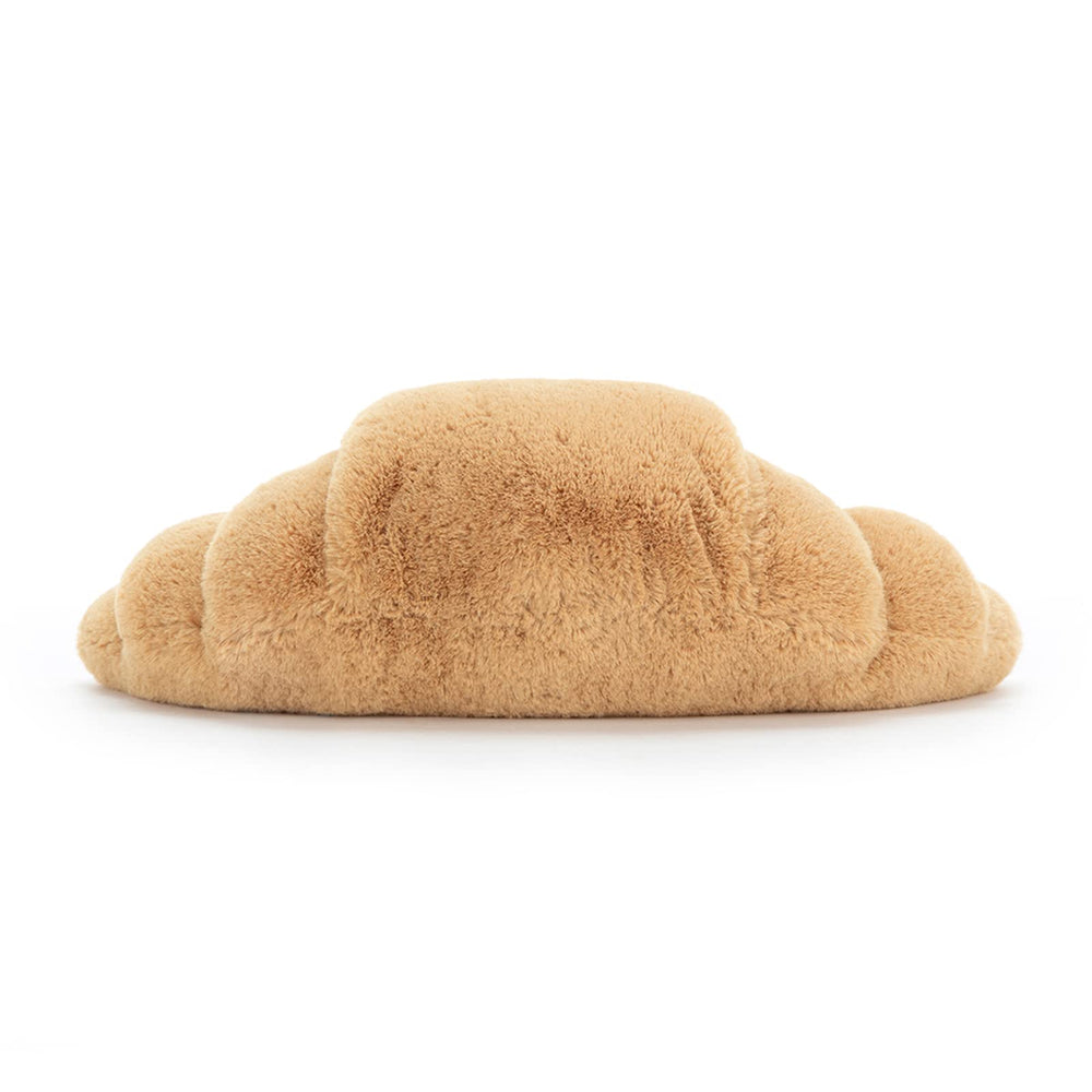 Jellycat Amuseables Croissant fabric close-up, premium plush material