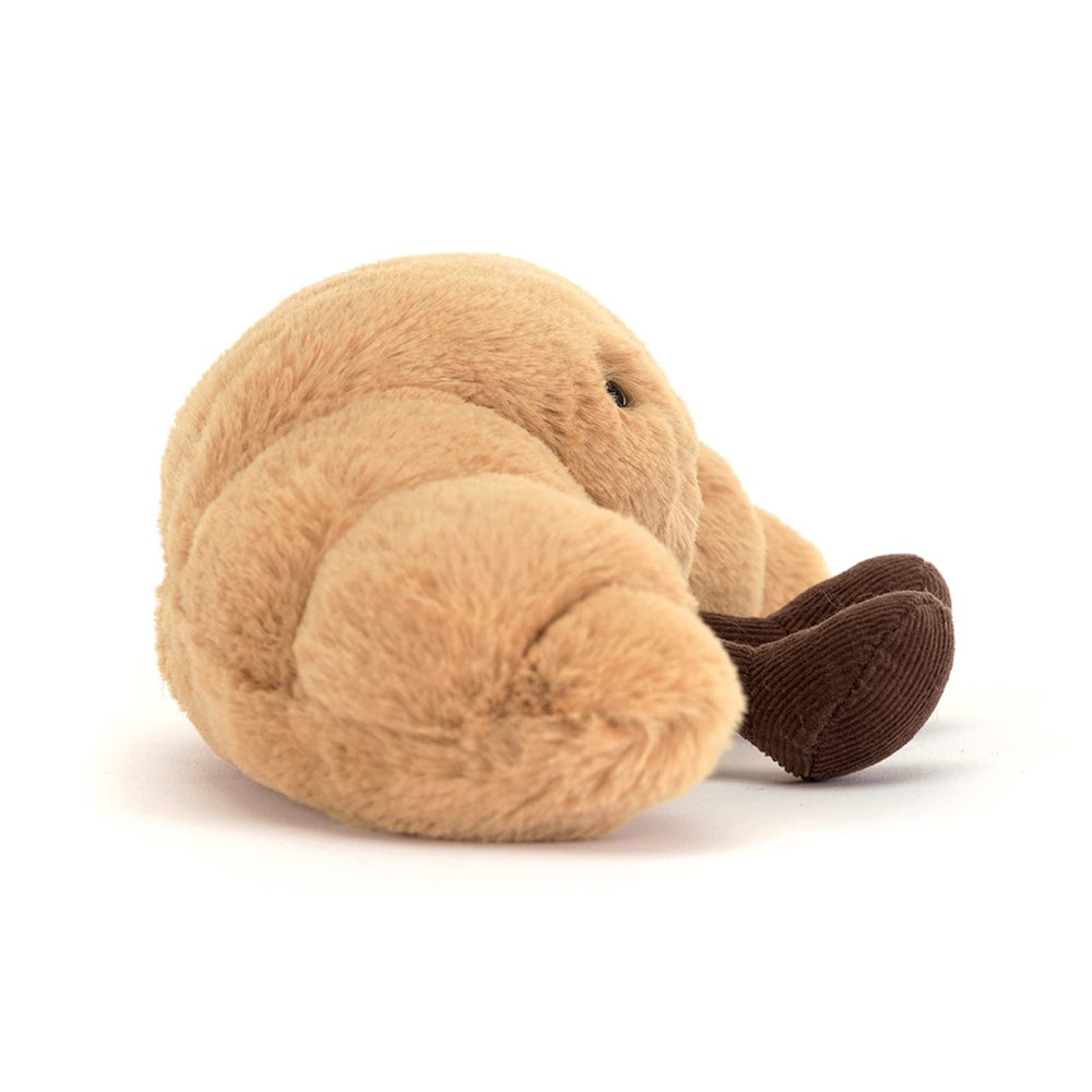 Jellycat Amuseables Croissant shown with other plush pals for a collectible set