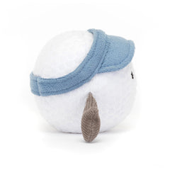 Jellycat Amuseables Golf Ball packaging, compact gift-ready presentation