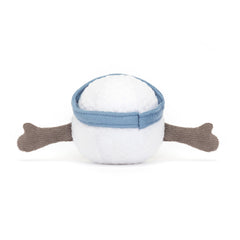 Jellycat Amuseables Golf Ball smile, sunny expression lightens any desk