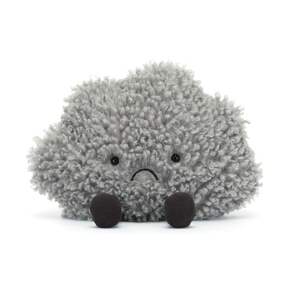 Jellycat Amuseables Storm Cloud cumulus curves feel plush
