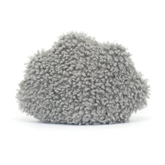 Jellycat Amuseables Storm Cloud embroidered face adds character