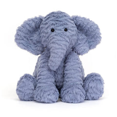 Jellycat Fuddlewuddle Elephant weighted base helps it stay upright on surfaces