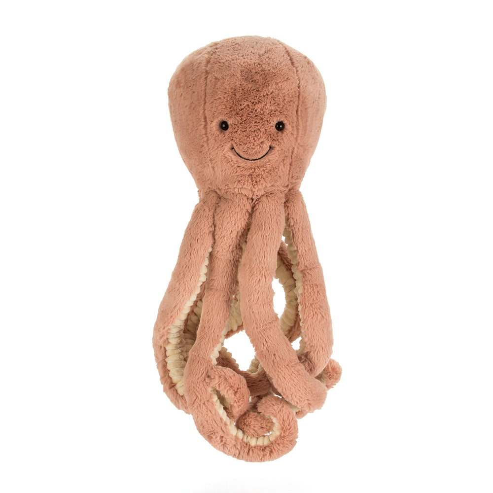 Odell Octopus with eight dangling tentacles inviting tactile exploration