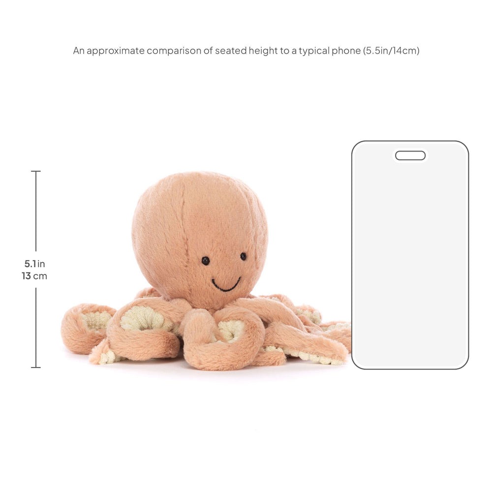 Jellycat Odell Octopus makes a gift-ready sea companion for any age