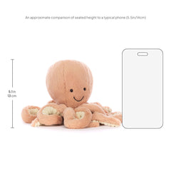 Jellycat Odell Octopus makes a gift-ready sea companion for any age