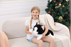 JellyMallow bedtime cat-plush used by kids for comforting night routines.