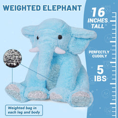 JellyMallow Elephant texture close-up showing soft fabric