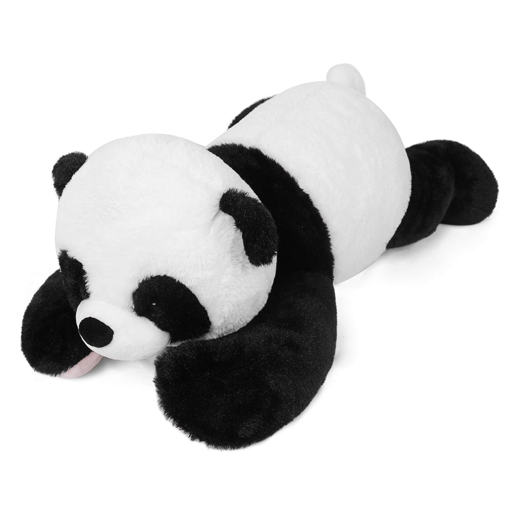 JellyMallow Panda cuddly toy doubles as sofa decor and comfort.