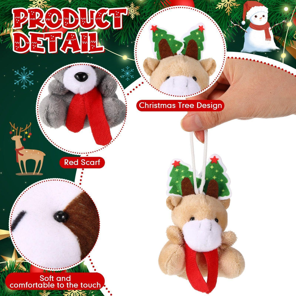 Jenaai tiger mini ornament adds vivid charm to Xmas decor