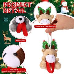 Jenaai tiger mini ornament adds vivid charm to Xmas decor