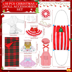 Jenaai fluffy vest enhances doll outfits with cozy, stylish detail.