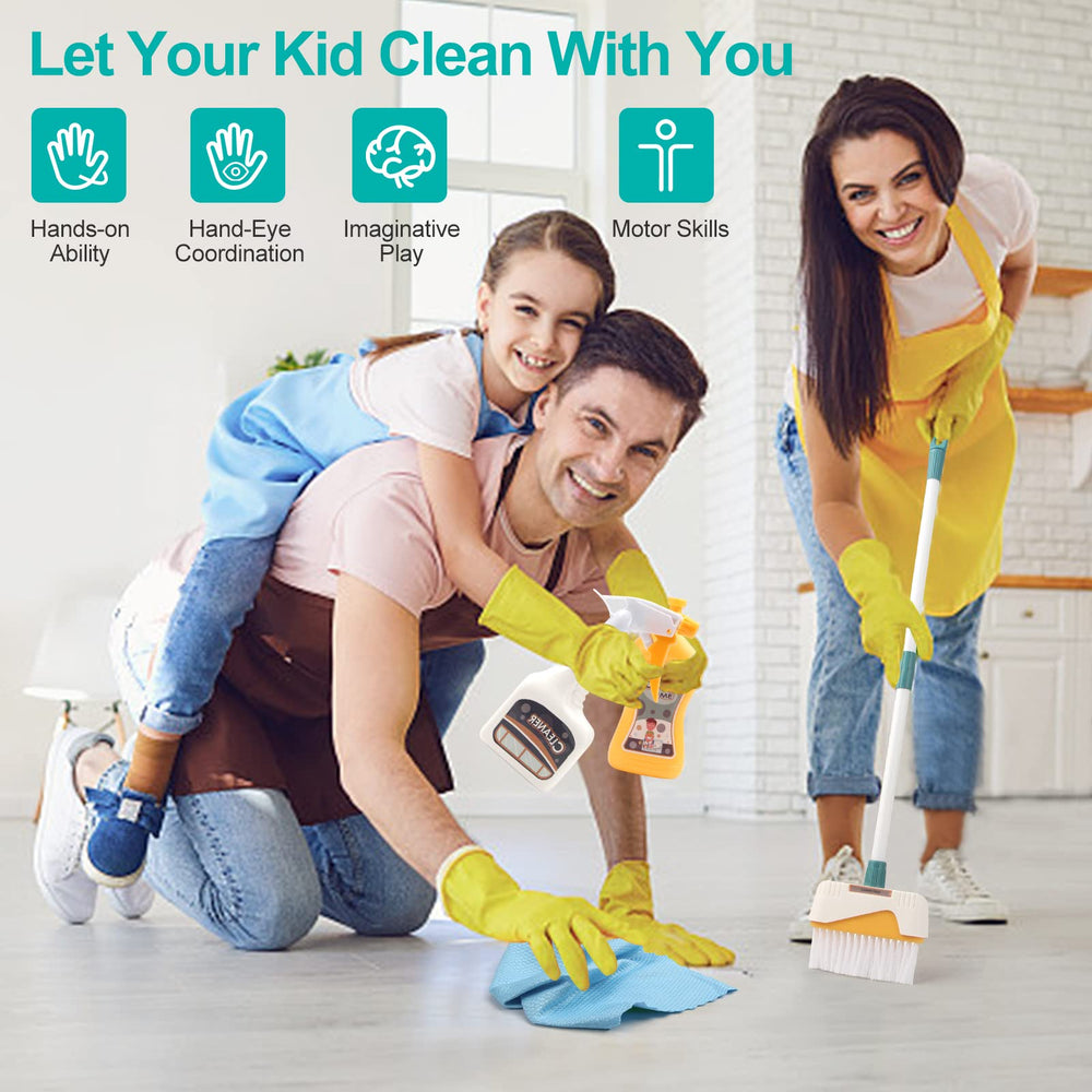 Jenilily rag toy helps teach wiping motions during housekeeping play