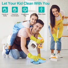 Jenilily rag toy helps teach wiping motions during housekeeping play