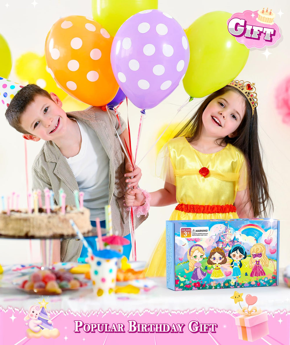 Jeowoqao dress-up storage box keeps accessories organized after play.