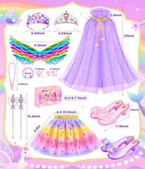 Jeowoqao jewelry set with necklace, earrings, rings, and bracelet.