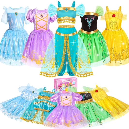 Jeowoqao princess costume twirling dress sparks imagination.