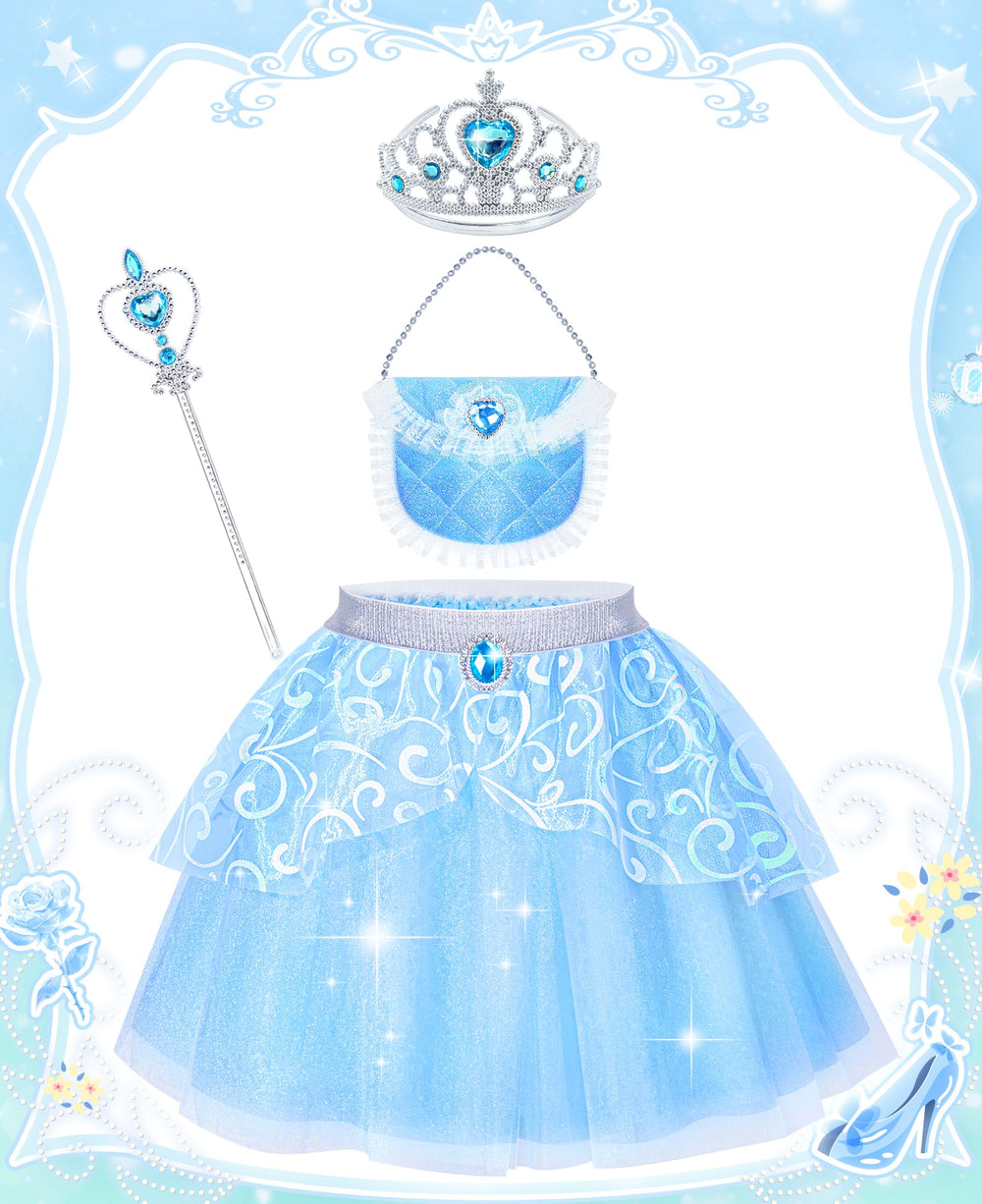 Jeowoqao princess bag keeps treasures and accessories organized