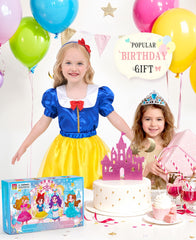 Jeowoqao two-piece dress set makes dressing quick and easy for kids