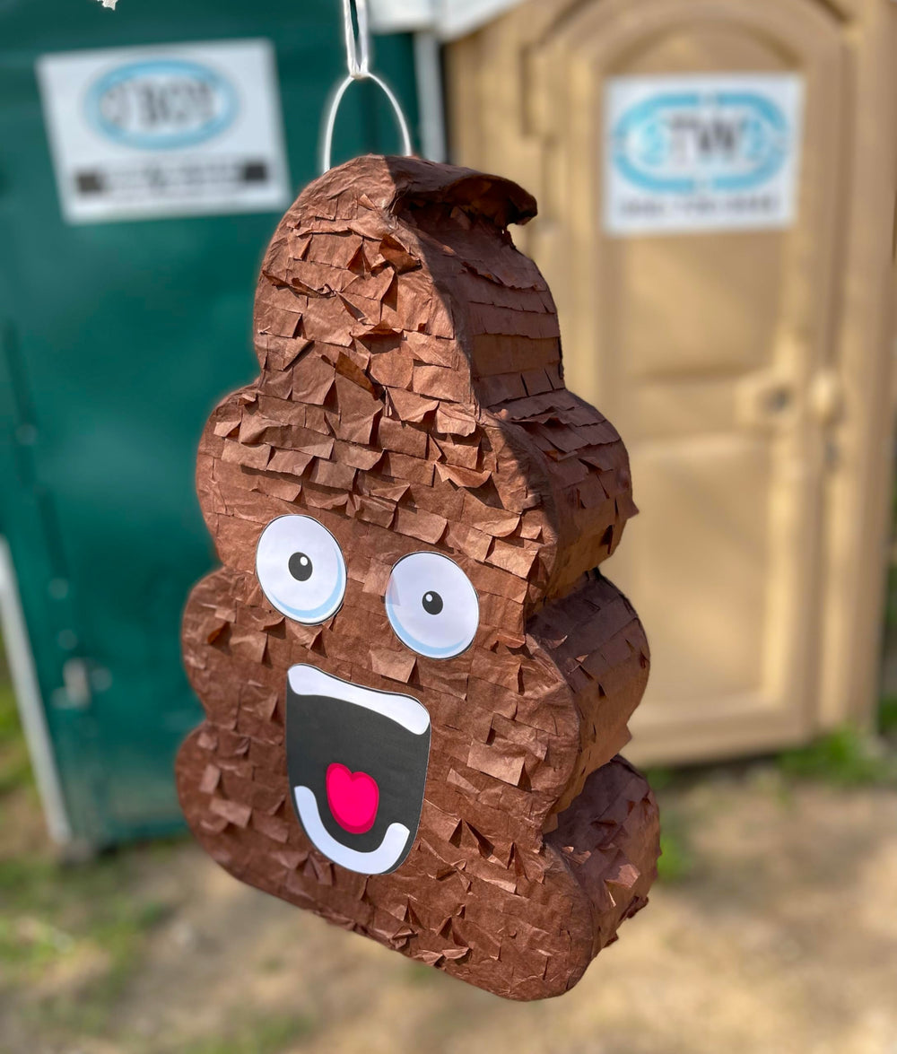 Jergrim Poop Piñata decorative accessories enhance the party vibe