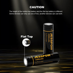 JESSPOW eight-pack battery provides long-lasting power for multiple devices.