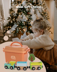Jessruly packaging box keeps parts organized for easy take-along.