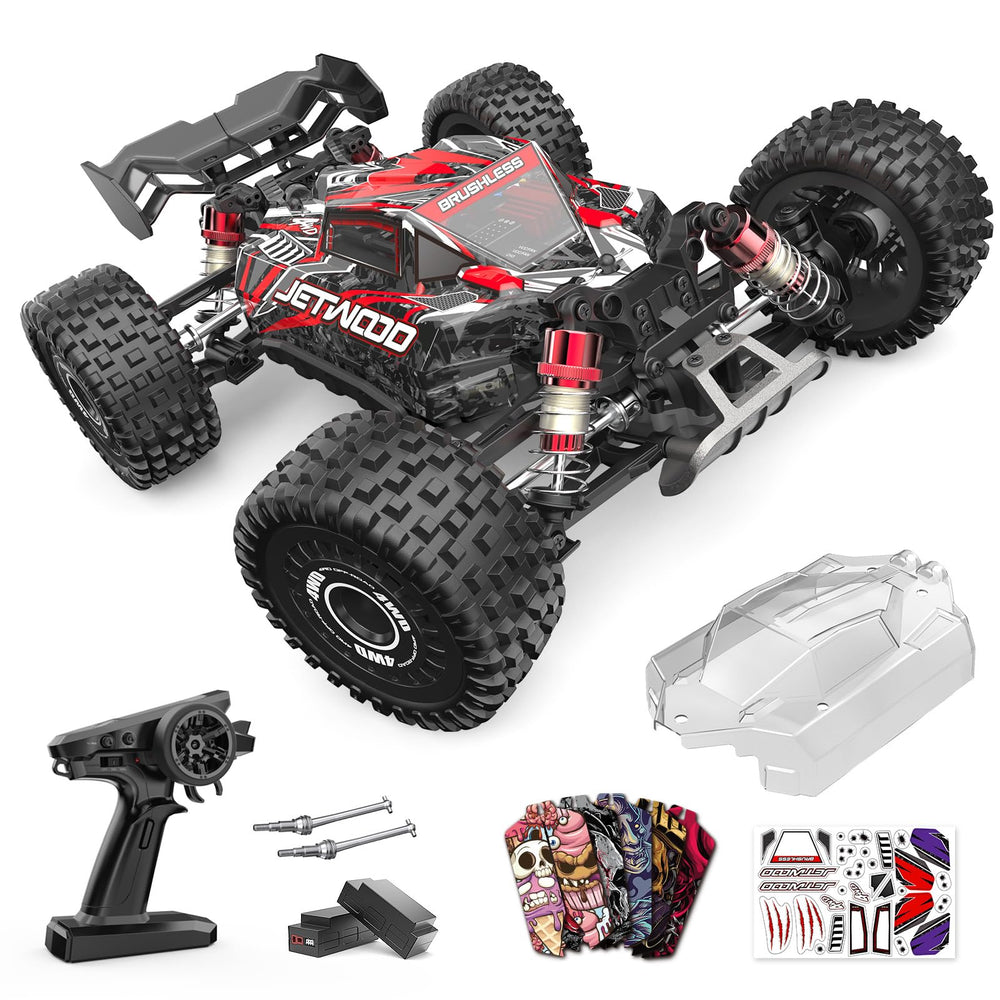 Jetwood JC16EP brushless motor close-up for high-speed racing potential