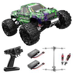 Jetwood JC16W front view shows a compact off-road RC truck