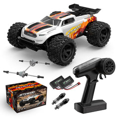 Jetwood JC18W fast RC car front-angle for high-speed off-road thrills