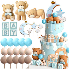 JeVenis Moon cake topper adds dreamy charm for celebrations.