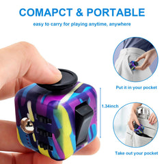 Jevuoyee fidget cube breath feature aids quick tension release
