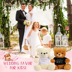 Jexine wedding bear pair, easy to gift from bride and groom