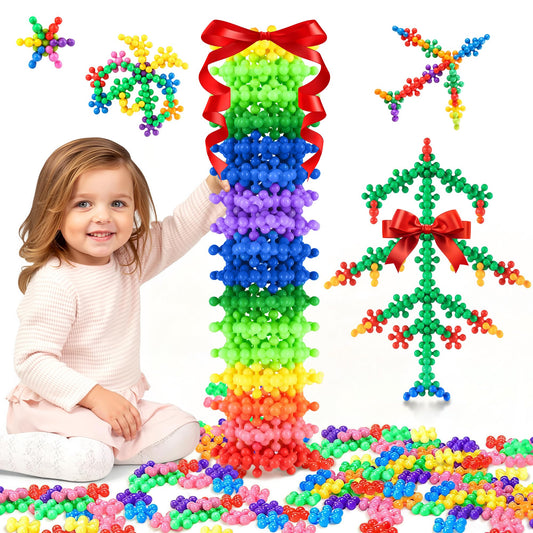JGLXF 300-piece building blocks set for imaginative construction and fine motor development.