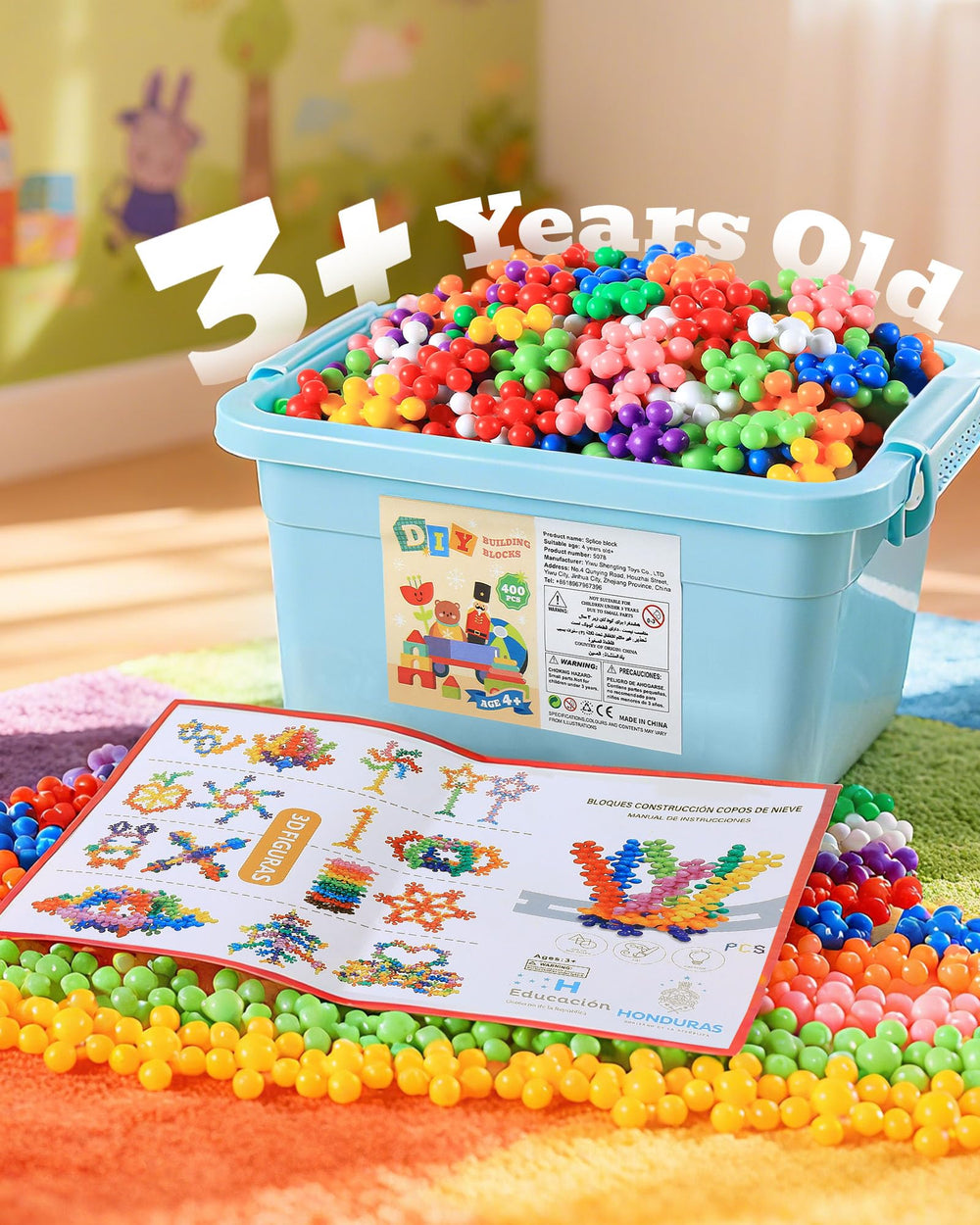 JGLXF durable safe blocks with smooth edges for long-lasting classroom use.