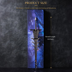 JHCPKS Helphen's Steeple side view, substantial zinc alloy display object.