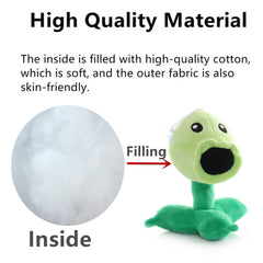 JHESAO PVZ Soft plush material with PP cotton.