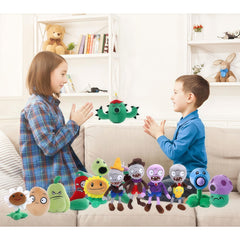 JHESAO PVZ plush zombie cotton fill, retains shape during play