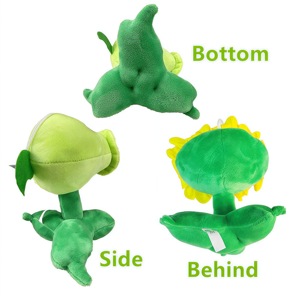JHESAO PVZ plush zombie embroidery detail, adds charm for collectors