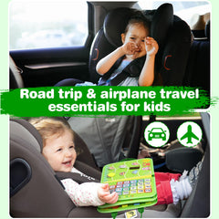 JHkim Busy Board travel-friendly design for quiet play in cars and planes