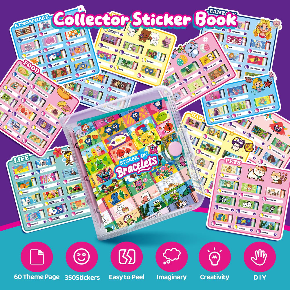 JHTIGRE kawaii sticker books offer exclusive designs for party decor.