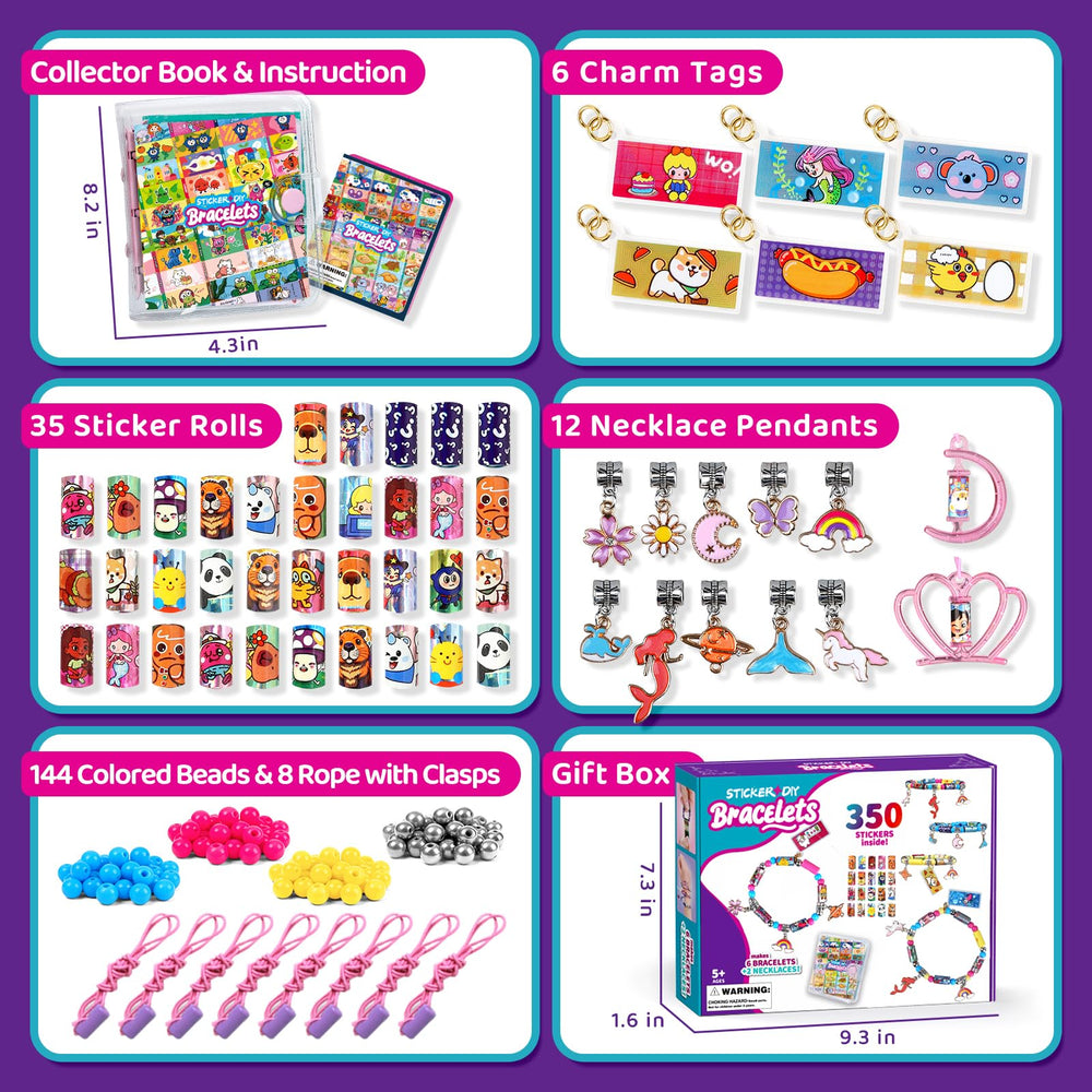 JHTIGRE jewelry kit is great for ages 5 and up.