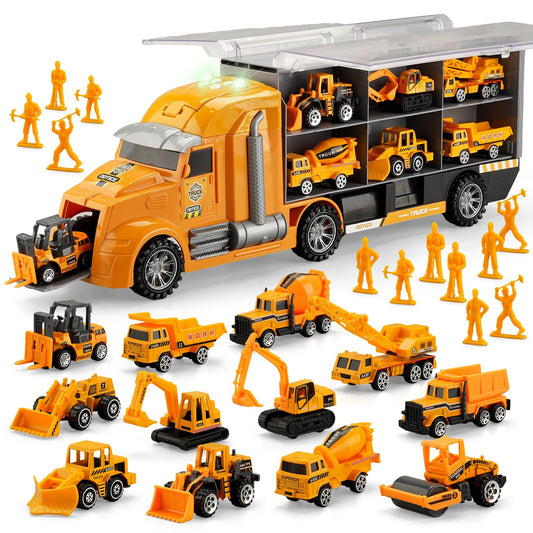 Jiakora 25-in-1 large construction truck for hands-on play and imagination