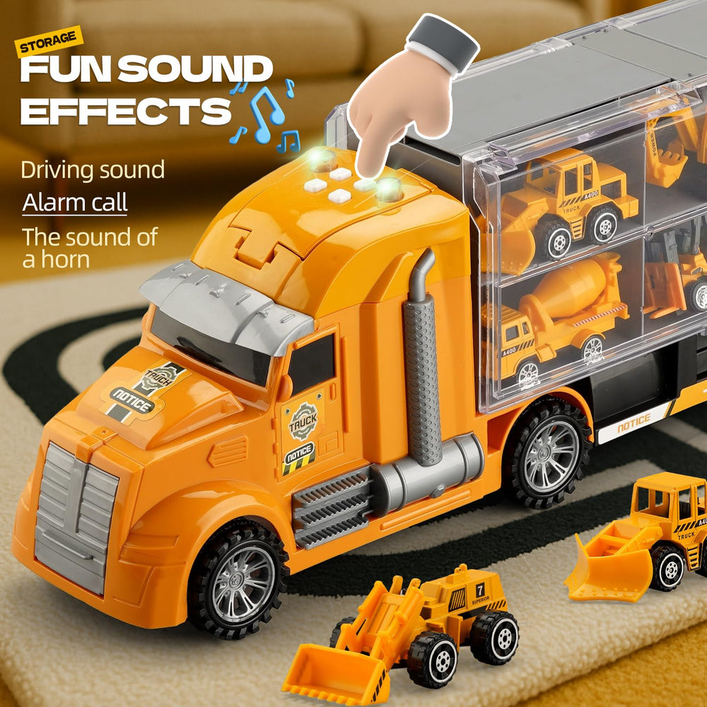 Open truck head design from Jiakora enabling smooth loading of mini cars